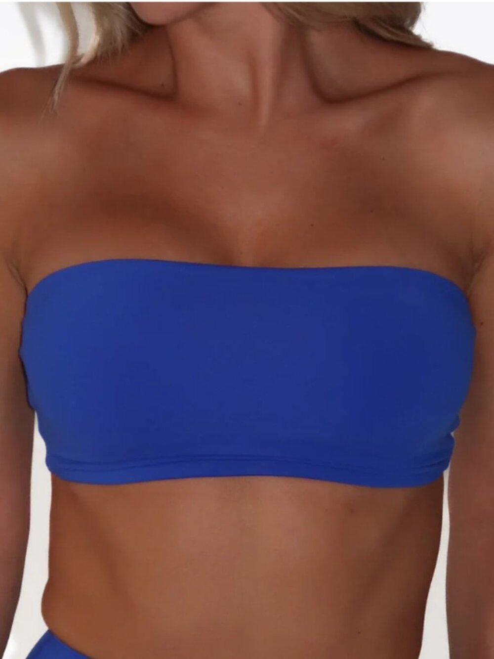 Liaison The Label Socialite Bandeau | Cobalt Blue | Size M | Excellent